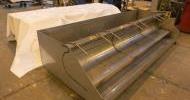 Stainless steel weir assembly